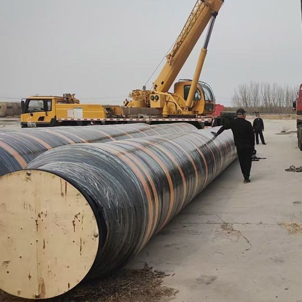 Floating Rubber Pipeline with Large Diameter Flange Connection Aging Resistant for Long Service Life