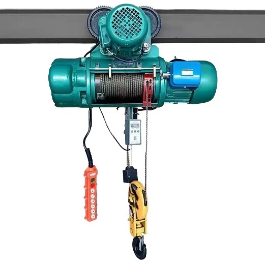 Heavy Load Wire Rope Electric Hoist IP54 IP44 Industrial Electric Hoist 0.5 Ton - 50 Ton