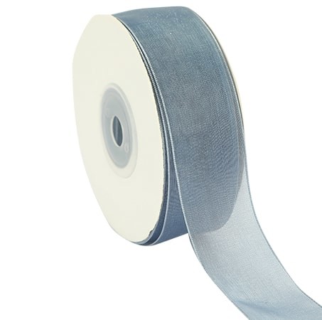 25mm 75mm Gift Packing Ribbon Colorful Grade 4 Organza Ribbon