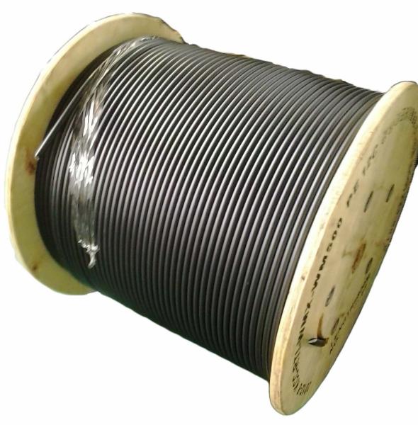 Distribution Cable QR320  SCTE CATV Trunk Cable With Welded Aluminum Shield