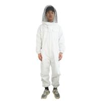 Combinaisons à capuchon nettes de ignifugation de vêtements de protection de l'apiculture de coton
