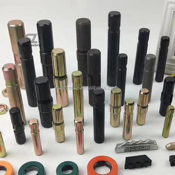 Black Alloy Steel Excavator Spare Parts Bucket Teeth Pins and Retainers for Optimal Performance
