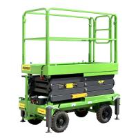 11 mètres de ciseaux de l'ascenseur 500Kg de capacité de chargement mobile pour le travail à la taille