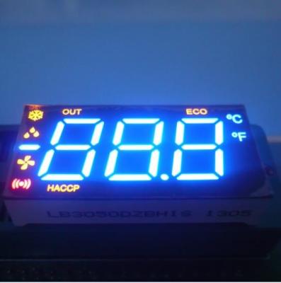 O multi dígito sete triplicar-se da cor 0.50lnch segmenta a exposição de diodo emissor de luz para aquecer o tempo longlife comum do ânodo CC/CA