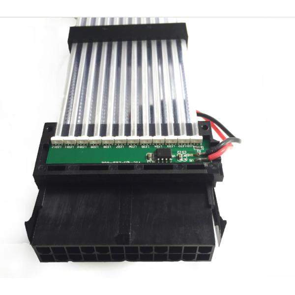 Hot selling power supply cable,motherboard Rainbow  Power Extension Cable for 24pin