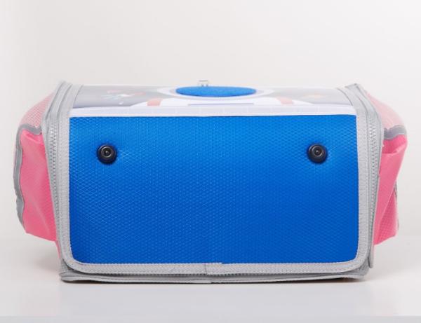 Detachable Plastic Interchange Zipper 600D Polyester Backpack EVA DIY School Bags For Chilrden