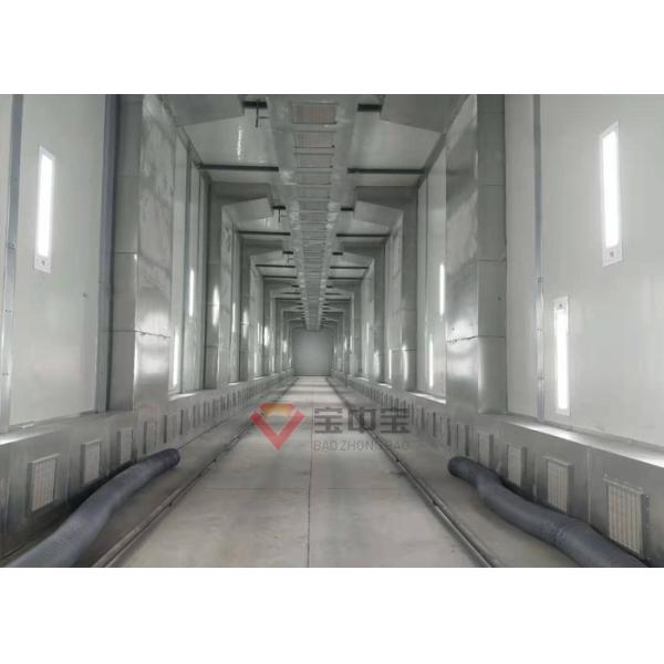 Paint Drying Room Big Wind Blade Painting Baking Booth with Electric Rolling Door