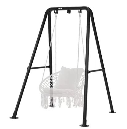 Customized Color A Shape Hanging Chair Hammock Stand for Versatile Outdoor and Indoor