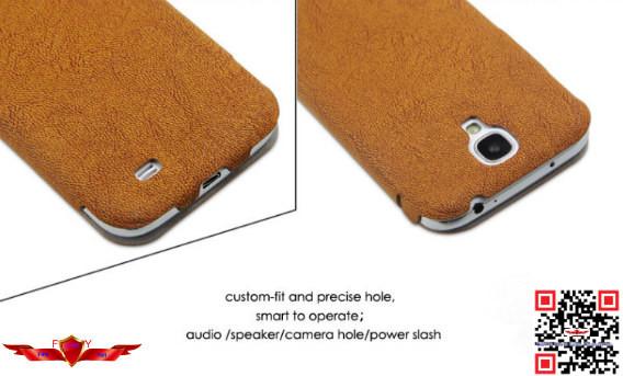 New Hot Selling High Quality PU Waterproof Cases For Samsung Galaxy S4 I9500 Multi Color