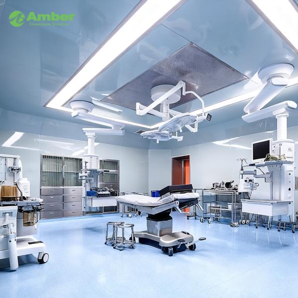 PLC Integrated Control Surgical Modular Operating Theatre Turnkey Solution Service