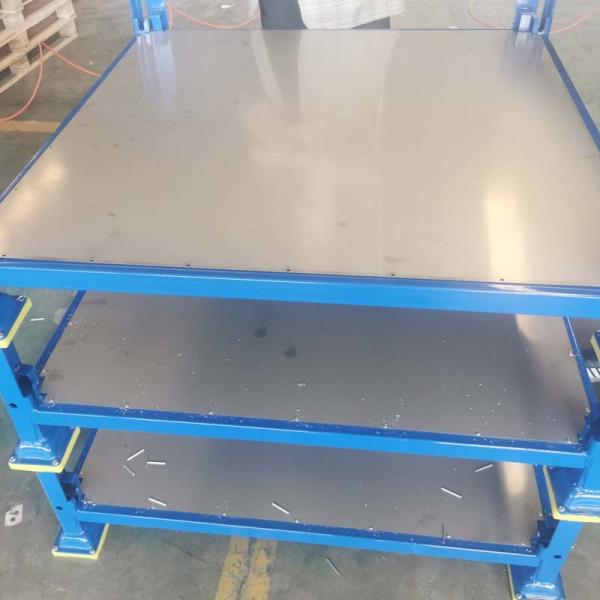 Customizable Heavy Duty Metal Pallet Bins Grid Material Box For Industrial