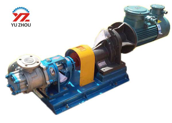 Explosion Proof Motor Internal Gear Pump Stainless Steel Material Flange Connection