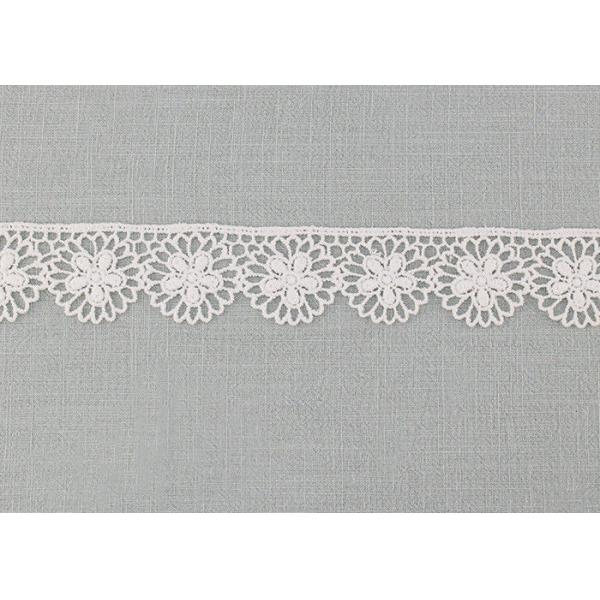 Cotton Guipure Venice Lace Trim Water Soluble Lace Floral Embroidered Lace Ribbon