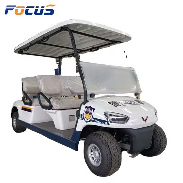 Thickened Seats Generation Electric Golf Cart with 4 Seater and High Speed of 48km/H