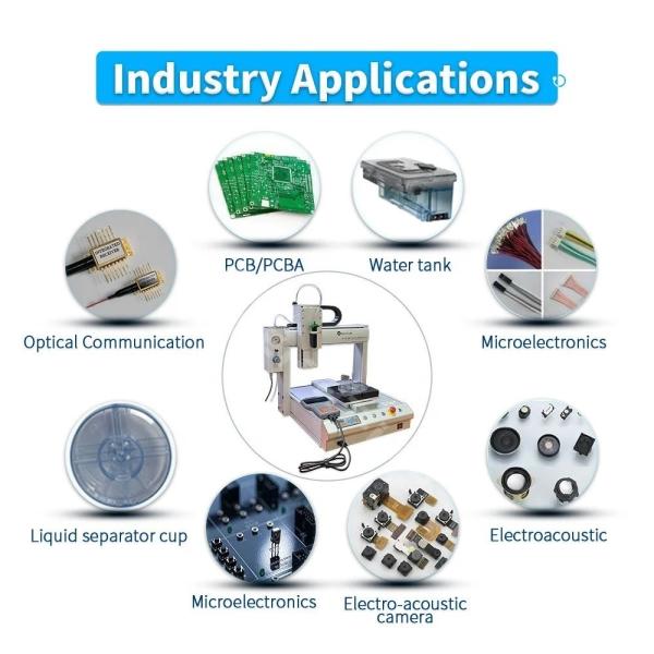 100W Power Consumption Single-Head Dual-Platform Dispensing Machine Your Solution for Continuous Dispensing Services