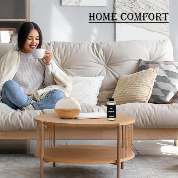 Dream On Hotel Fragrance Oil Collection Natural White Tea Cedarwood and Sandalwood Essences for a Relaxing Experience