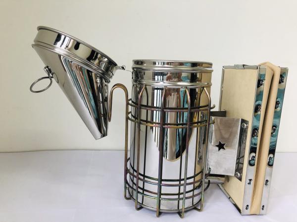 Stainless Steel Star American Style Bee Smoker M-XL Size