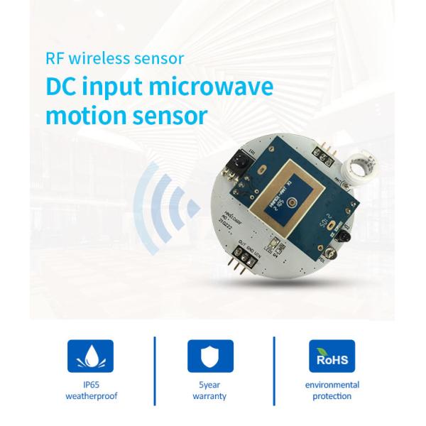 HNS106RF Малый микроволновой датчик движения Дневной монитор RF 50mA