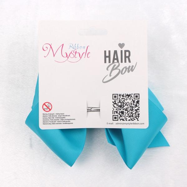Clip Hair Bow Style Decoration Fancy Grosgrain Ribbon Hair Bows for Girls Hair Ornament
