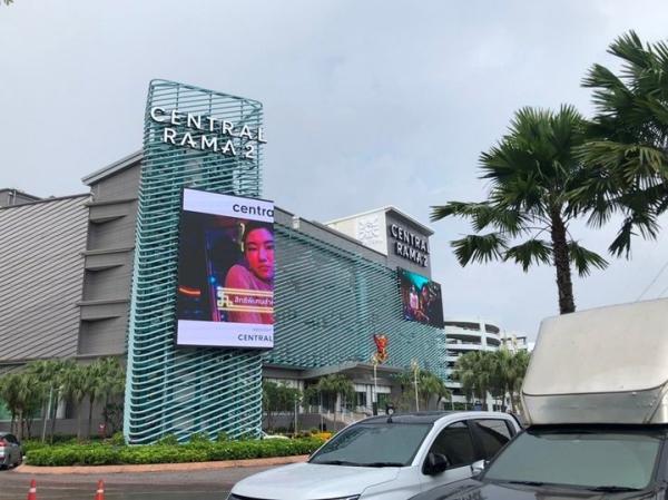 Right Angle P6 Outdoor LED Display Full Color Video LED Screen 6500nit High Brightness