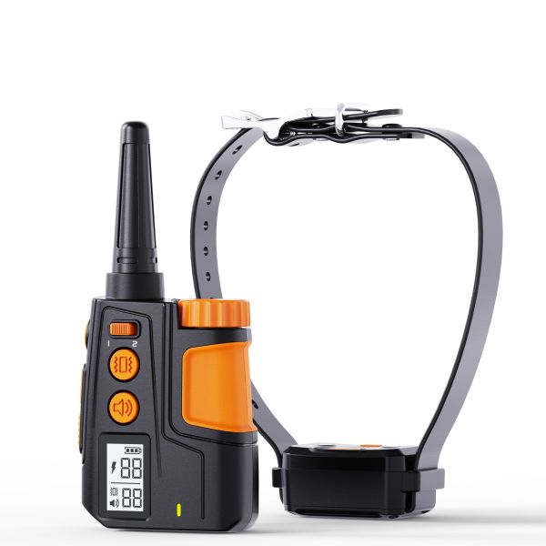 Waterproof Rechargeable Eco-friendly Electric Shock Collar 600m Remote Control Agility Training for Dogs Pet Supplies