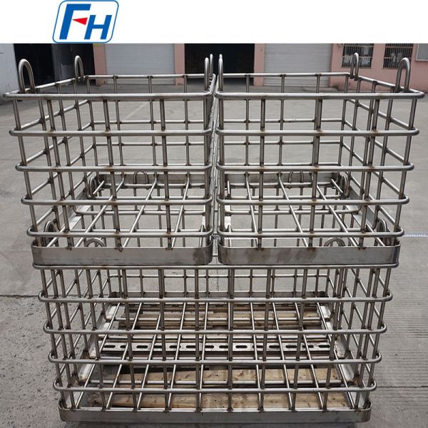 Submerged Arc Welding Basket Heat Treatment Baskets 310S For Vacuum Furnace