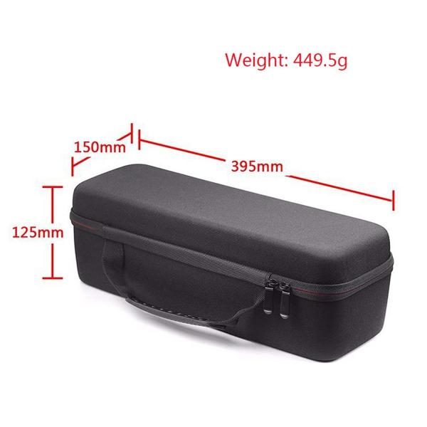 Hair Curler EVA Carrying Case 395*150*125mm Plastic Handle
