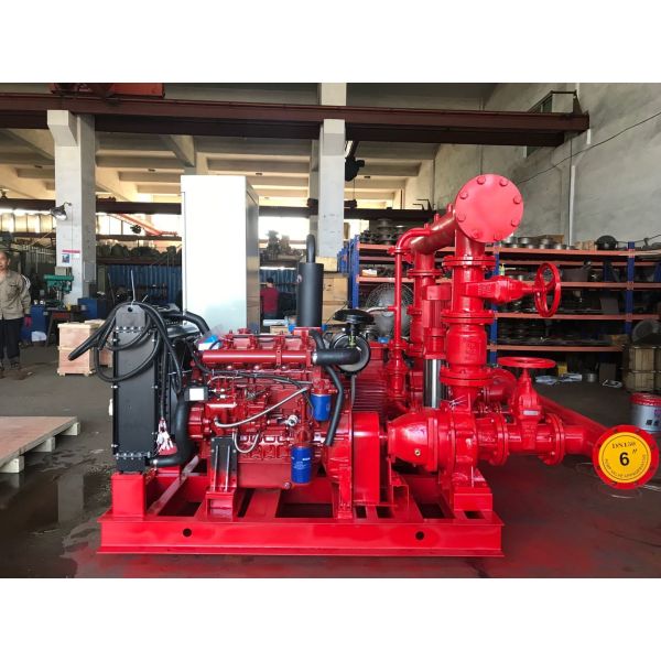 Heavy Duty Diesel Engine Fire Pump Set  Fire Suppression
