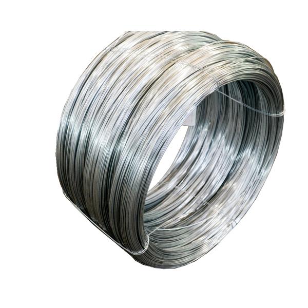 Hot Dipped Zinc Coated Galvanized Steel Wire Bright Q195