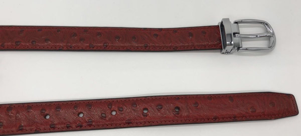 Популярный изготовленный на заказ кожаный пояс/пояс талии женщин пояса пота пояса кожи страуса случайный для украшения Dailty