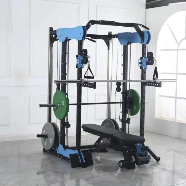 Steel Q235 1500*1700*2400 mm Multi Functional Power Rack Cage for Workout Equipment
