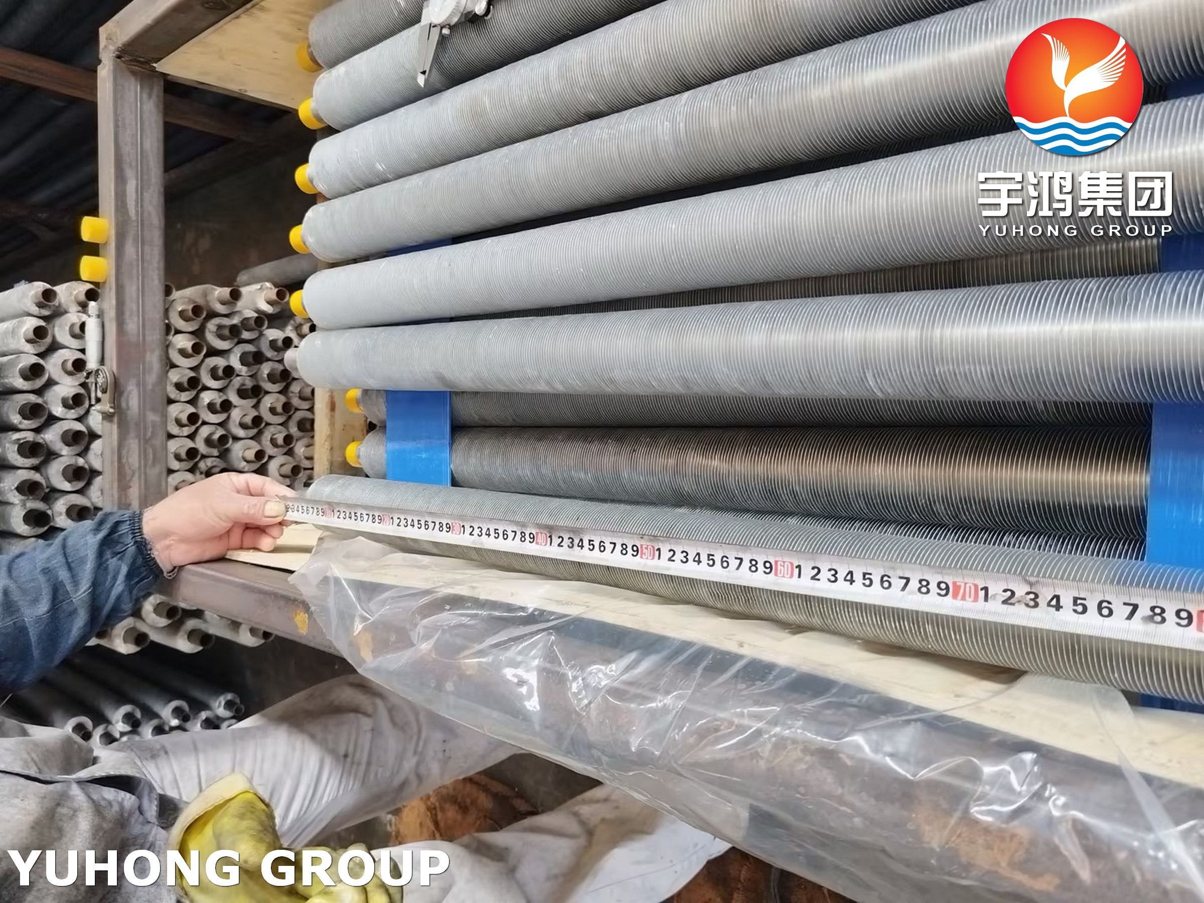 ASTM A249 TP304 Wound L Type Tube For Bolier Heat Exchanger
