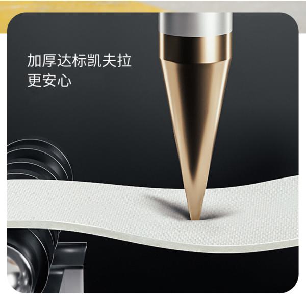 Soles intermédiaires anti-poignardement en Kevlar, orteils en acier noir, microfibre volante, chaussures de travail tricotées pour la sécurité industrielle