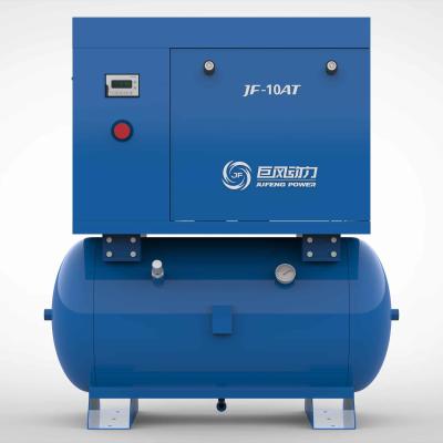 Refrigerador de água Compressor de ar de parafuso integrado elétrico 8 - 16 bar Pressão OEM