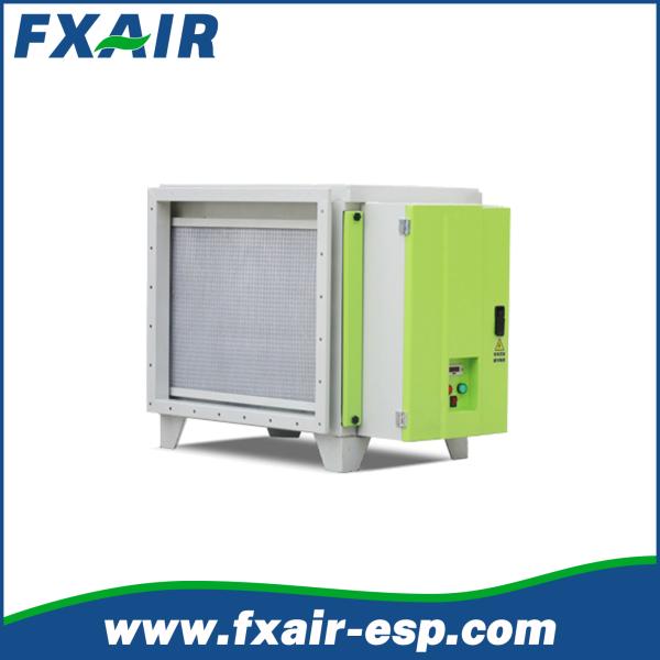 UV Emitting Light Conjunction with ESP Unit Odor Control Systems Kitchen Odor Removal Commercial Kitchen Cooking Processes UV Odour Eliminator Odor purifier UV Emitting Light Conjunction Kitchen Odor Remova