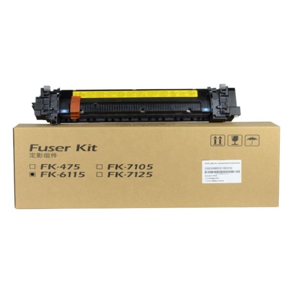 Original 95%New FK-6115 Fuser Unit for Kyocera FS 6115 4125 4132 4230 4226  Fuser Assembly Printer Copier Parts Disassembly