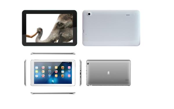 9 A33 Quad-Core 1.3 GHZ, Android 4.2, 1024*600 TN, 1GB+4GB, TN, 0.3+2MP Dual camera, 4000
