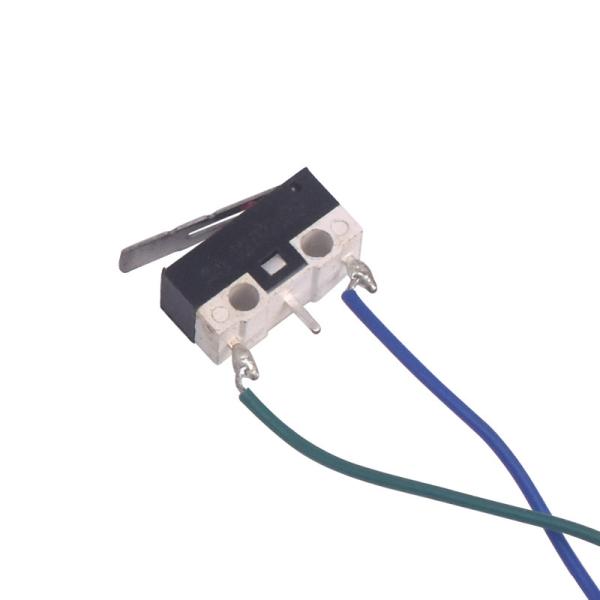 6.2mmx12.8mm Makerbot MK7 MK8 3D Printer Limit Switch With Cable