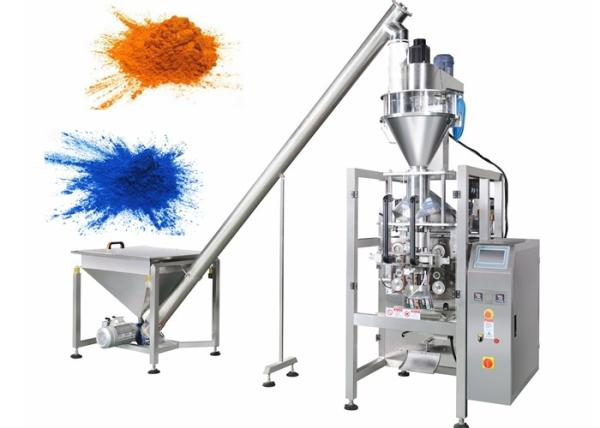 Vertical Powder Bagging Machine , Auger Filler Coffee Powder Packing Machine