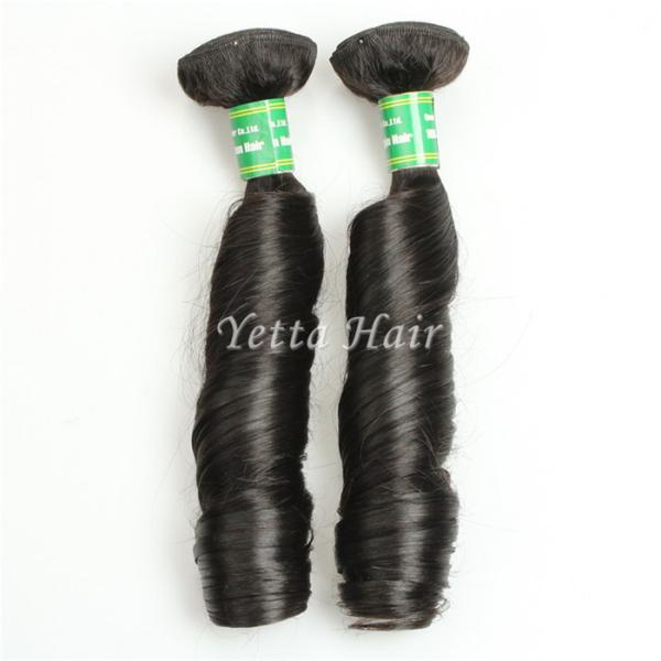 O cabelo peruano da onda 4A natural macia não processada pode durar uns muitos tempos