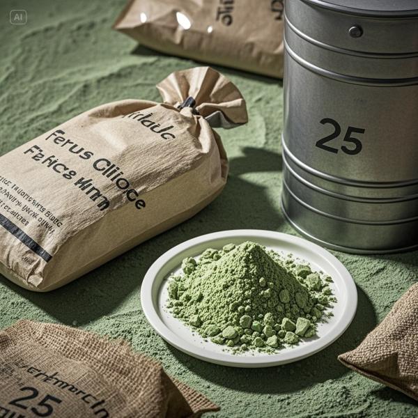 Fine Chemical Ferric Salt Melting Point X°C Compound Formula FeCl2·4H2O Marine Pollution NO Customizable Packaging