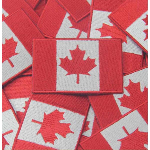 Canada 7.5CM Country Flag Patches
