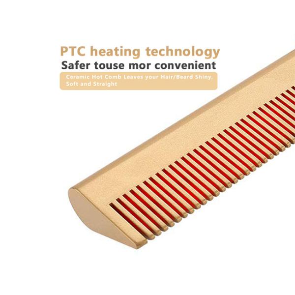 Ultralight электрический горячий гребень волос 50/60Hz, прочный керамический раскручиватель волос гребня