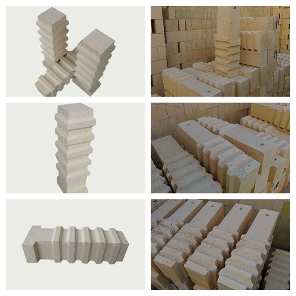 Lz-75 Lz-65 High Alumina Refractory Brick Special Shaped Anchor Refractory Brick