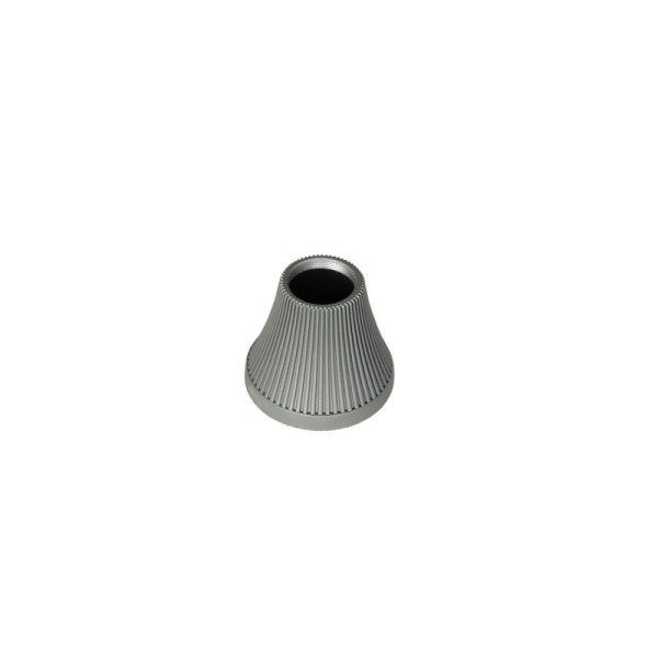 LF OEM Aluminium Die Castings , LED Housing Round Extruded Aluminum Heatsink