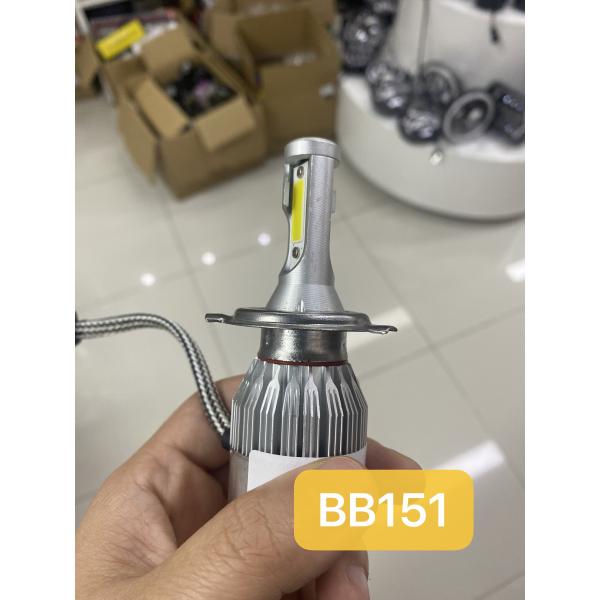 C6 H4 White Yellow Dual Color Universal LED Headlight Bulb For Motorcycle Spare Parts