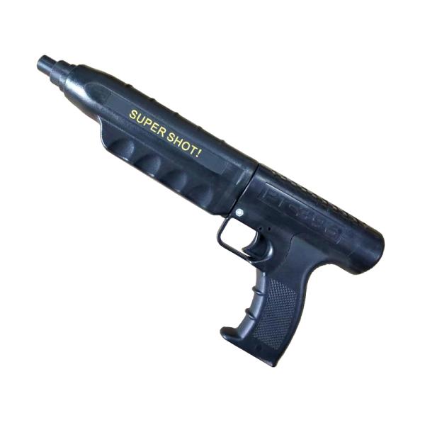 Blue Portable Hand Fastening Tool Mini Power Nail Gun with Adjustable Force