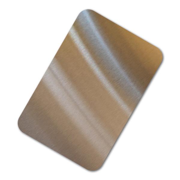 Черным бронзовым волосяный покров почищенный щеткой золотом нержавеющей стали 304 листа перекрестный 4x8 0.5Mm 1.6mm