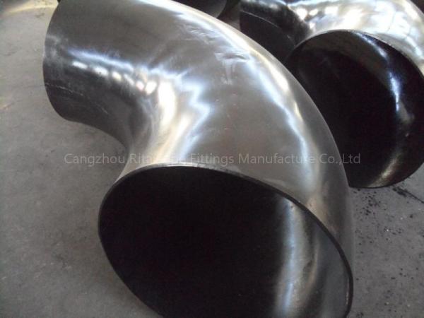 Cotovelos 180 da tubulação de JIS grandes 45 90 aço carbono grande do tamanho do grau A420 WPL6