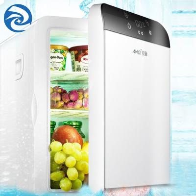 12L 0.4 Cubic Feet Mini Fridge With Freezer 50 To 60W For Heating And Cooling​